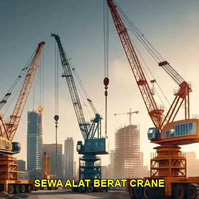 sewa alat berat crane